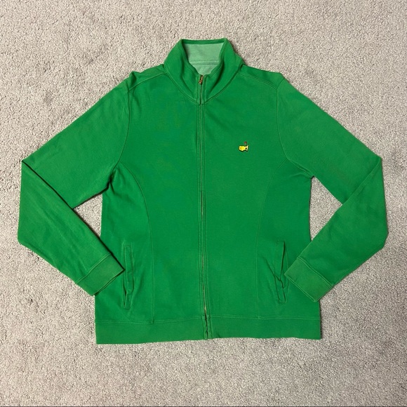 SOLD! MASTERS MAGNOLIA COLLECTION Women’s Full Zip Golf Jacket Size M - Picture 2 of 9